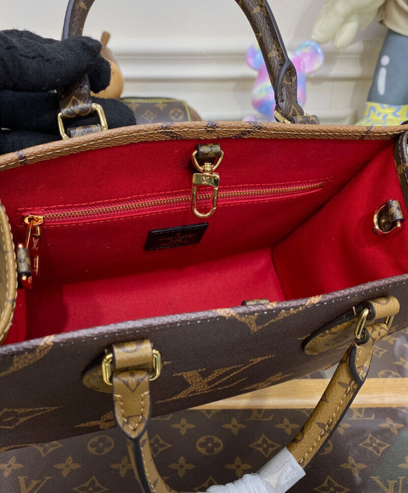 Louis Vuitton OnTheGo PM M46373 Brown